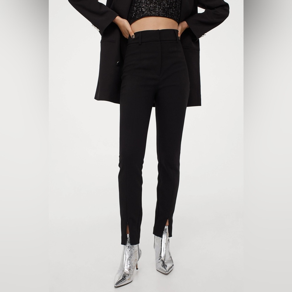 *DONATED 4/1* H&M Front Seam Zipper Skinny Pant 2P